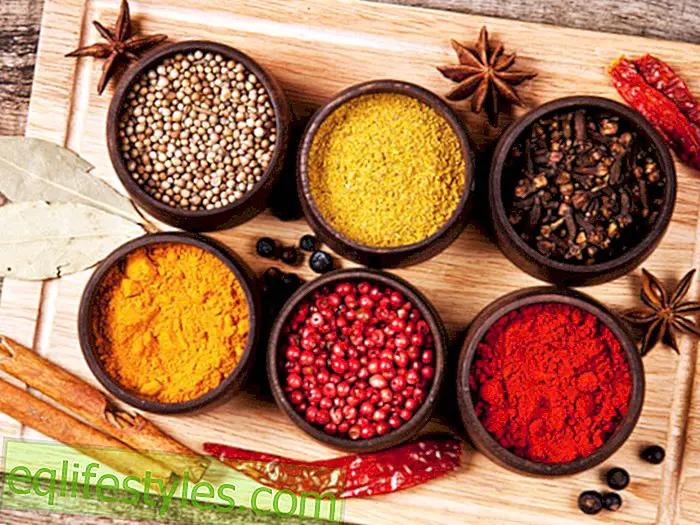 Hot spices are healthy!