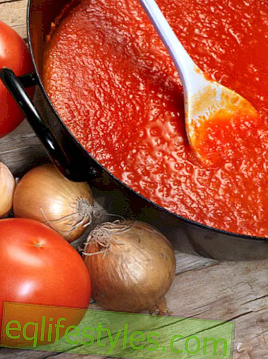 Tomatikaste pitsa jaoks: pitsakastme retsept