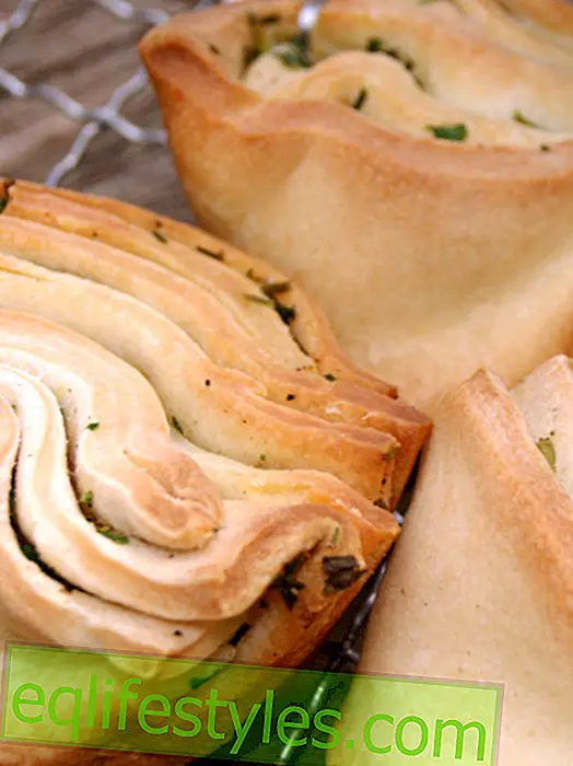 Folded barbecue rolls