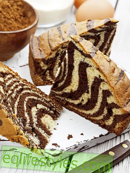 Cook: Juicy zebra cake: animal simply!