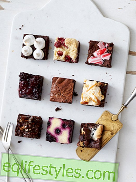 American Brownies: 9 ζάρια σοκολάτας