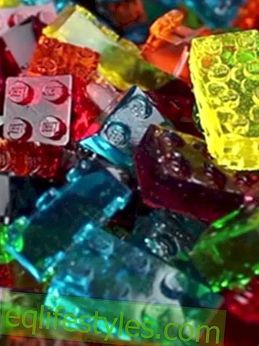 Làm cho gấu gummy mình - trong quang học Lego