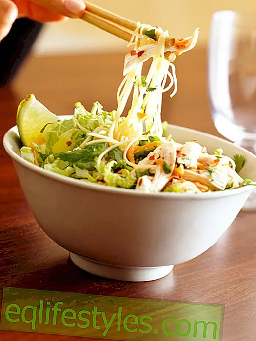 cozinhar: É tão fácil fazer salada de macarrão de vidro