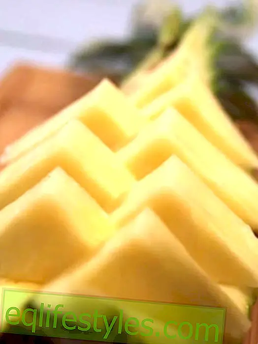 cucina: Servi l'ananas in modo creativo in pochi passaggi