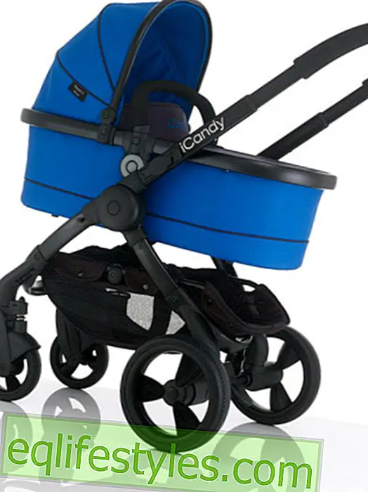 Stroller in the WUNDERWEIB test: the iCandy "Peach 3