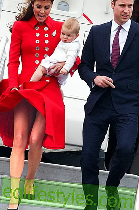 Kate Middleton looked under her skirt