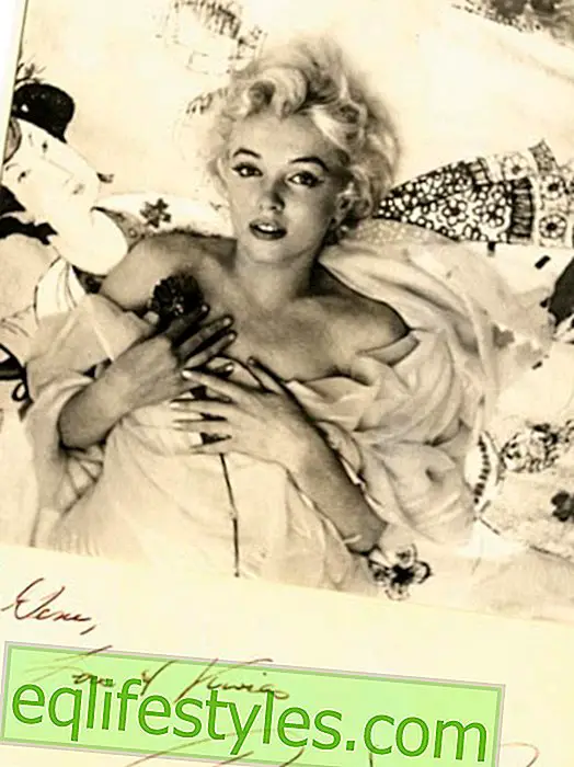 Marilyn Monroe: autograph for 25,000 euros