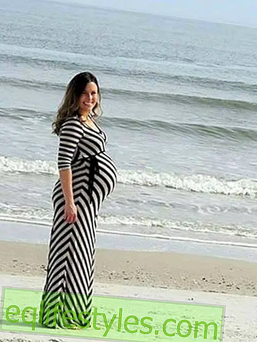 This photo of a pregnant woman is walking around the world