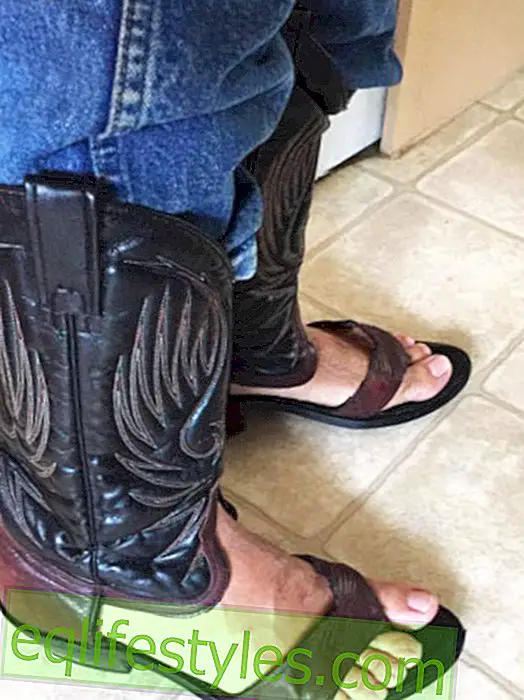 Life - Cowboy Boots Sandals: The Shoe Joke of the Year