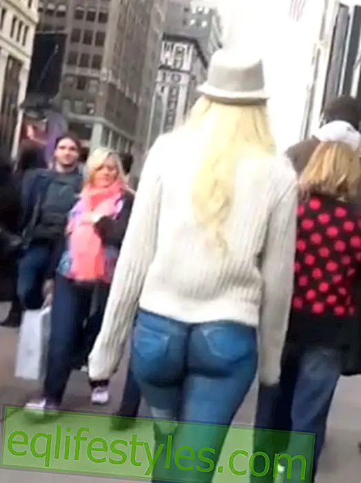Video: Vrouw rent zonder broek door New York