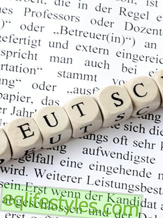 Attention, dictation!  The Wunderweib German test