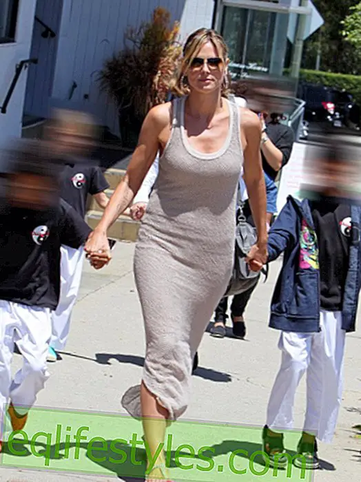 Η Heidi Klum: Η σφραγίδα παίρνει τα παιδιά