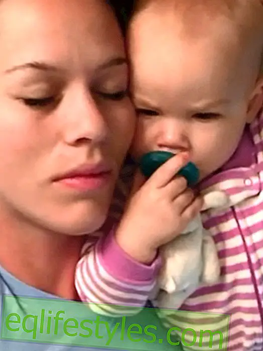 Cute video: Baby does not let mother sleep