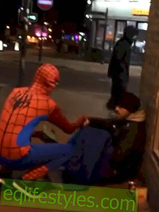 Life - Superhero of Birmingham: Spiderman supplies the homeless