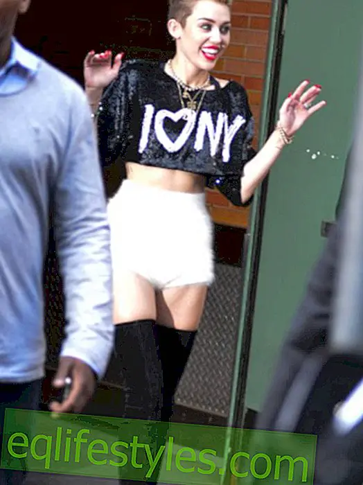 Vruće slike: Miley Cyrus bez grudnjaka, u lateksu