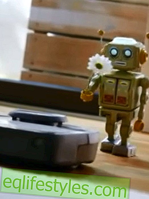 Affectionate Vorwerk advertising: A robot falls in love