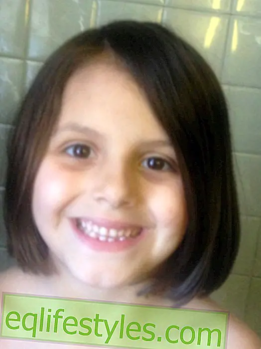 Η μητέρα ξυρίζει το κεφάλι της 6χρονης κόρης της - για καλό λόγο
