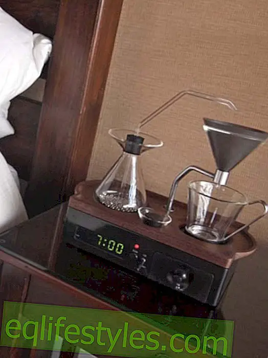Life - The Bariseur: an alarm clock with integrated coffee machine