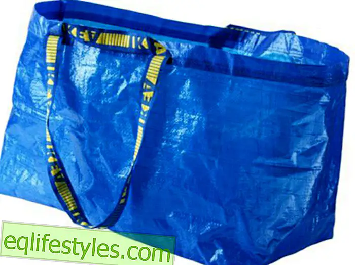 Life - Classic Blue Ikea Bag Frakta gets new design