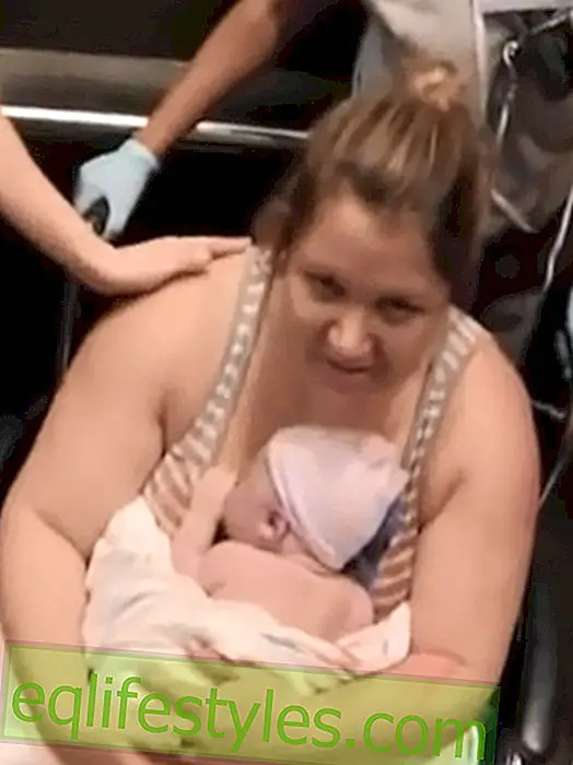 Incredible: Woman gives birth to baby on hospital parking