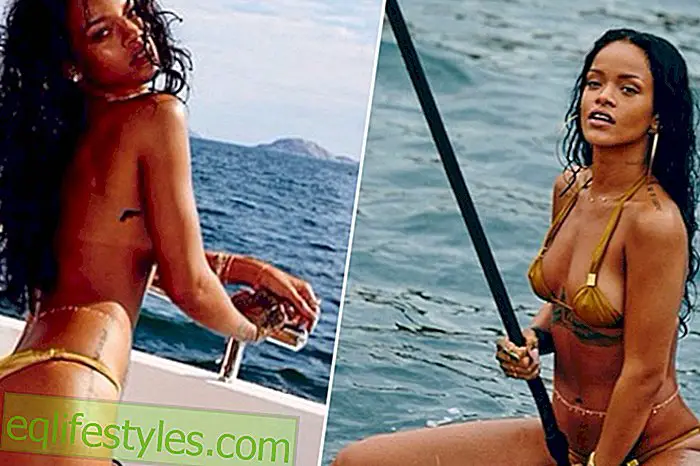 Rihanna topless: hier zijn de hete foto's