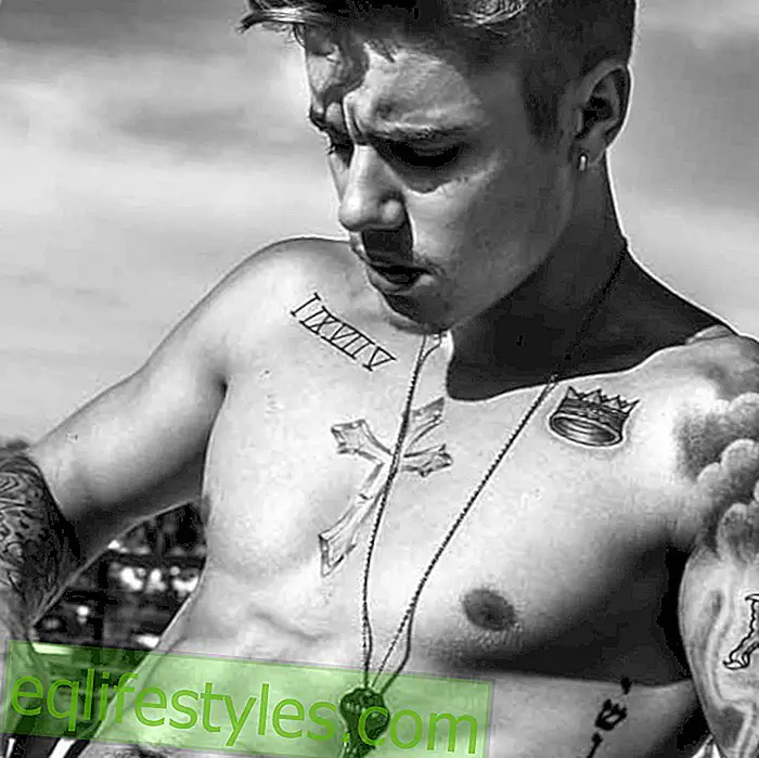 Life - Justin Bieber: More masculine than ever on a new six-pack photo