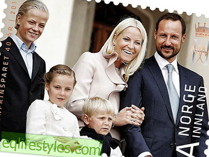 livet: Prins Haakon: 40-årsdagstempler