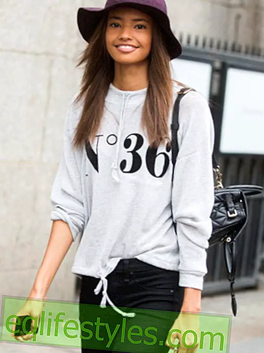 Correct the name of the model: Malaika Firth & Co. show how it's done