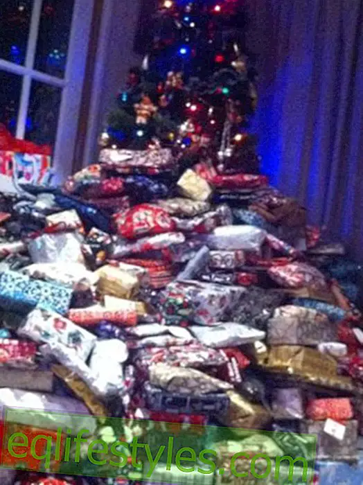 Life: This mother gives her children incredible 240 gifts for Christmas