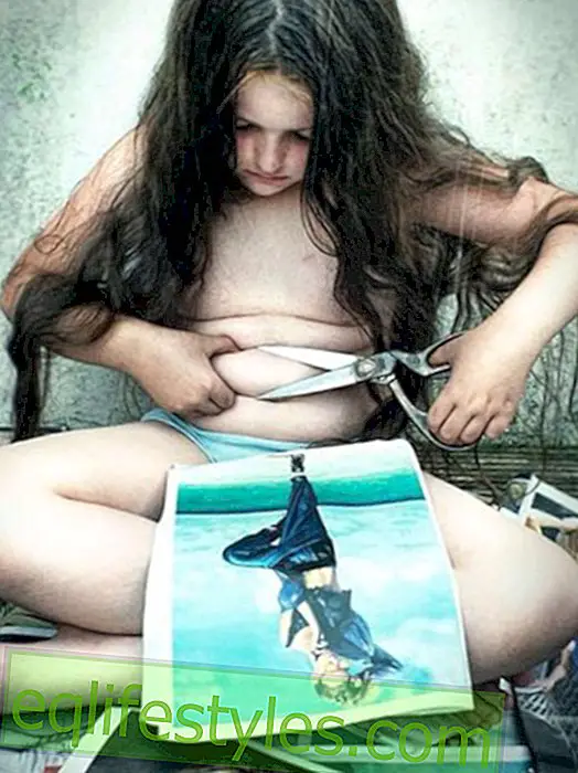 Frightening picture: eating disorder in children