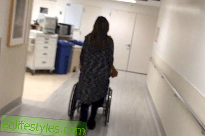 Baby number two comes: Robbie Williams dances in the delivery room