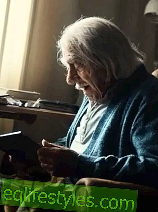 живот: Докосване на Vodafone Реклама: Внучка работи Списък на кофа за дядо