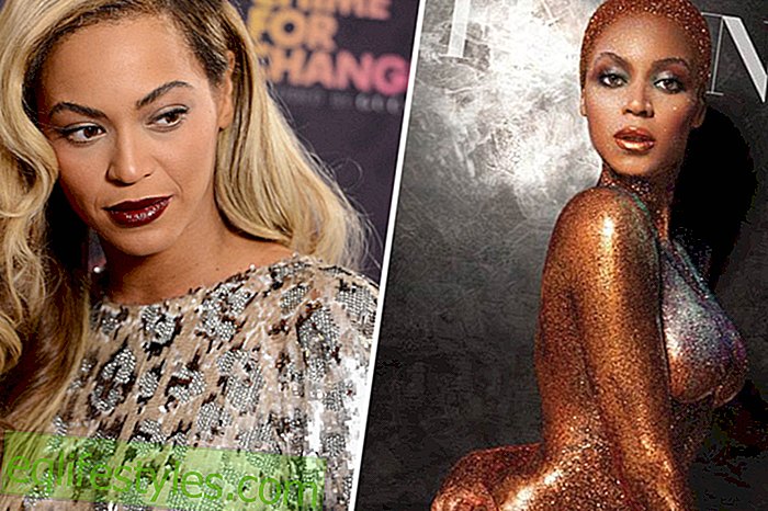 Beyoncé gola na naslovnici "Flaunt"