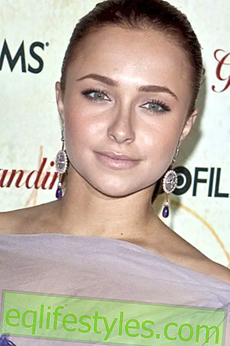 Life - Hayden Panettiere blushes