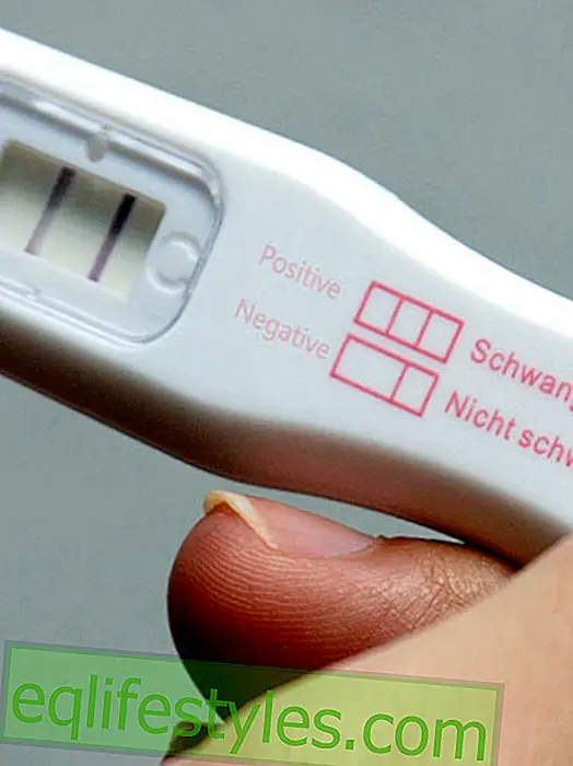 Life - Positive pregnancy test saves man's life
