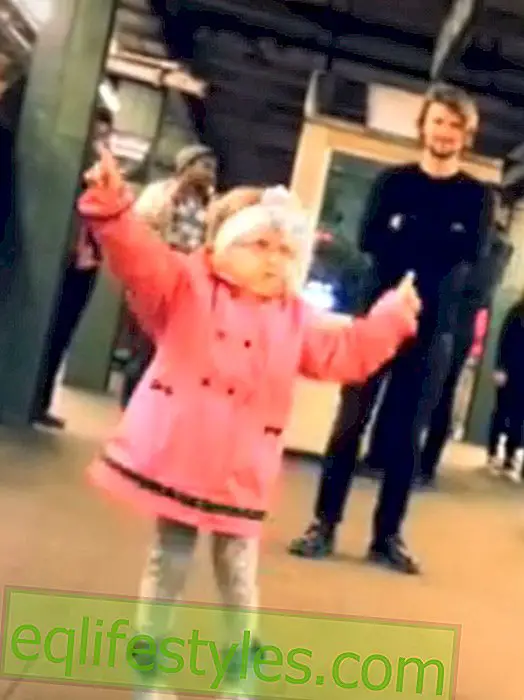 Video: Little dancer makes the world laugh