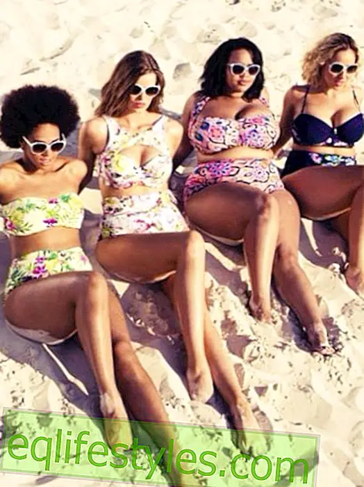Kauniit käyrät # Fatkini: Oikeat naiset lähettävät bikini-kuvia Instagramissa