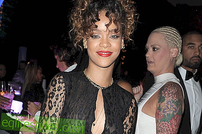 livet: Rihannas nippel piercing, 2012