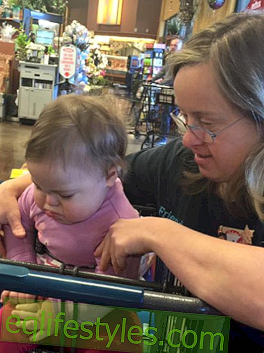 Heartbreaking gesture: cashier encourages mother
