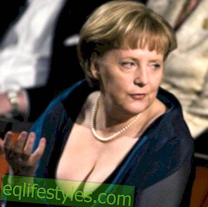Angela Merkel: On the Internet preferably naked?