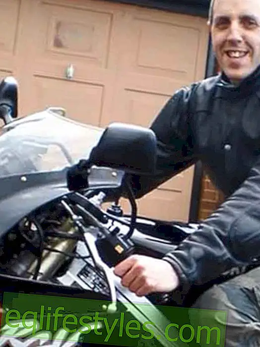liv: Appel til RaserVideo: Skadede motorcyklistfilm ulykke med hjelmkamera