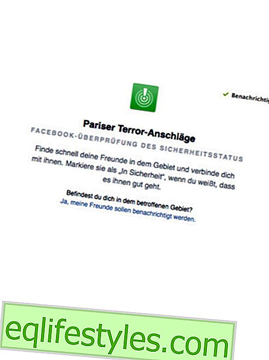 Gracias Facebook!  Entonces, el control de seguridad ayuda después de los ataques de París