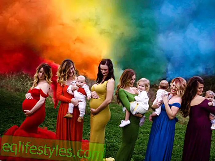 život - Dojemný fotografický projekt 'Rainbow Babies': Příběh tohoto focení přináší slzy do očí