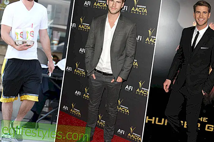 The style of Liam Hemsworth