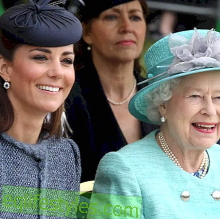 Queen Elizabeth and Kate are one heart and one soul