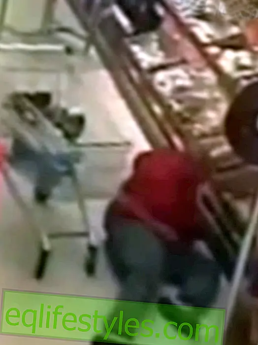 Un homme se glisse dans un supermarché - maintenant il est en prison