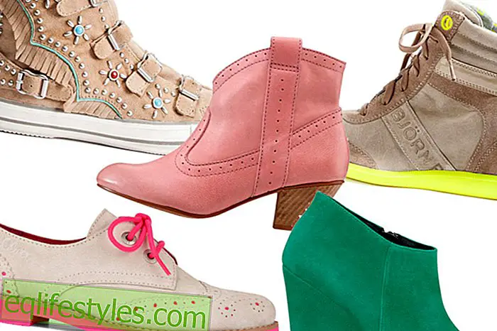 мода: Цветни обувки за пролетта