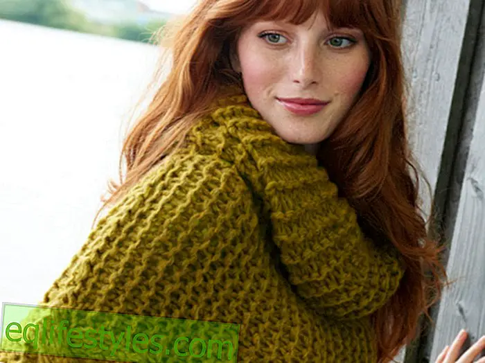 Fashion: Knitting Tutorial: How to knit a fashionable shoulder warmer