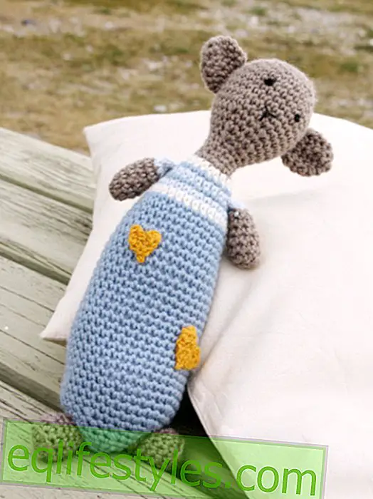 Fashion: Instructions for a knitted bear