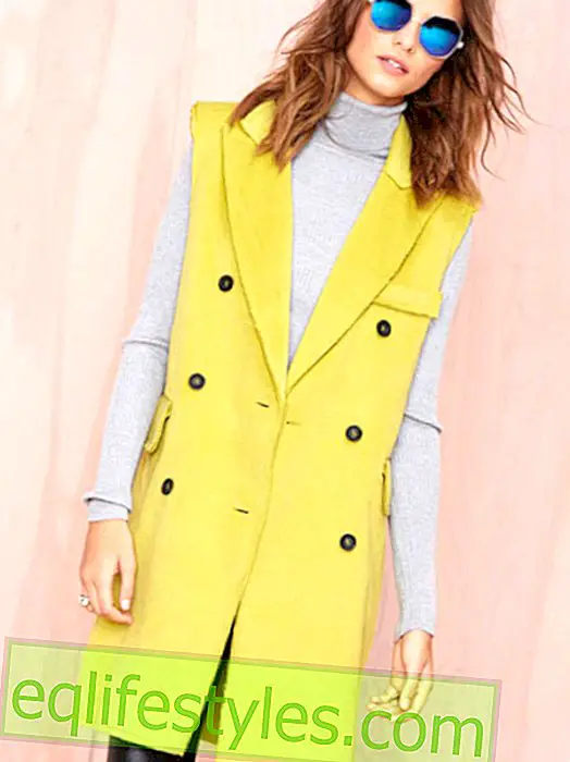 Fashion: Swap coat, take a blazer-style vest!, 2014